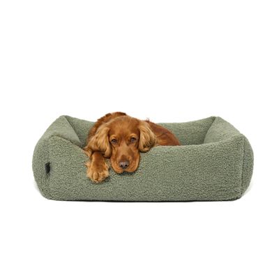 PAW WOW Hundebett SVEN Teddy Olive