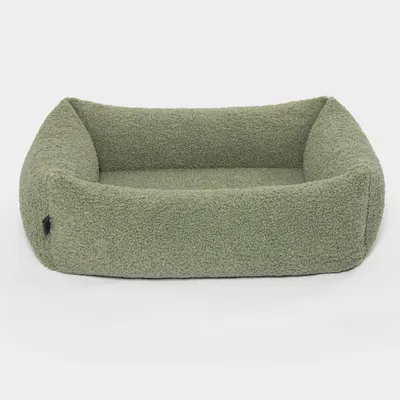 PAW WOW Hundebett SVEN Teddy Olive PAW WOW Hundebett SVEN Teddy Olive