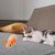 Jouet à mâcher en peluche en forme de souris pour chat