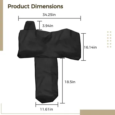 ZooVenture Couverture de selle pour cheval