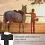 ZooVenture Couverture de selle pour cheval