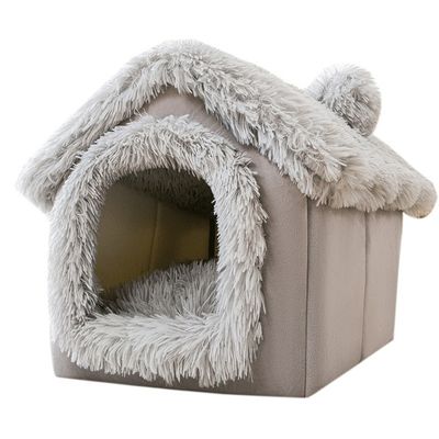 IntiMeg Niche en peluche pour chien