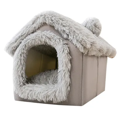 IntiMeg Niche en peluche pour chien IntiMeg Niche en peluche pour chien