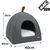 IntiMeg Niche chaud pour chat ou chaton