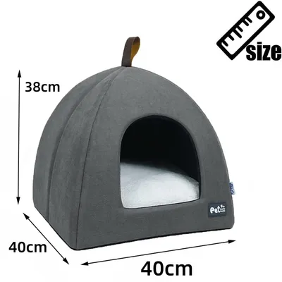 IntiMeg Niche chaud pour chat ou chaton