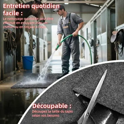 ZooVenture Matelas d'absorption d'eau pour chevaux