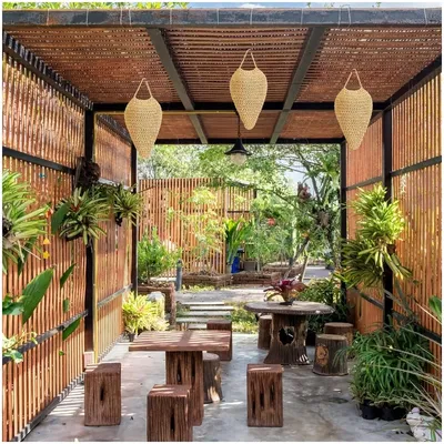 ZooVenture Faux nid de guêpe en coton crocheté pour terrasse et jardin