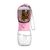 FurryFusion Bouteille d'eau pour chien avec conteneur de nourriture