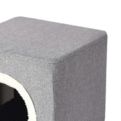 Lit for Chat d'intérieur for Chat, Maison cachée