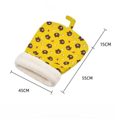 IntiMeg Sac de couchage pour chat intérieur