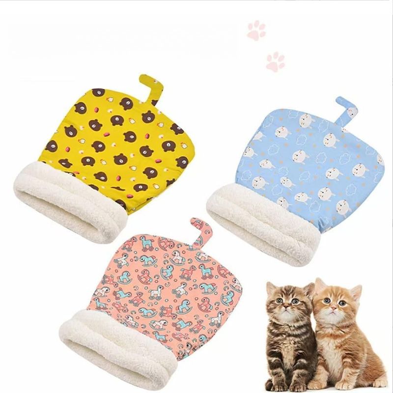 IntiMeg Sac de couchage pour chat intérieur