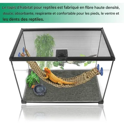 ZooVenture Tapis pour reptiles