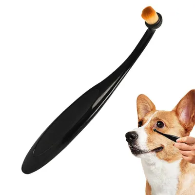 Brosse détachante pour les larmes des animaux