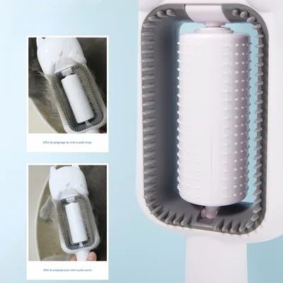 FurryFusion Peigne de nettoyage et de massage pour chat et chien