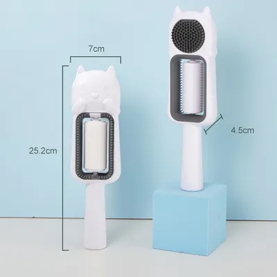 FurryFusion Peigne de nettoyage et de massage pour chat et chien