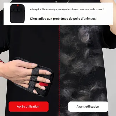 FurryFusion Gant d'épilation pour chiens et chats