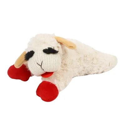 FurryFusion Jouet en peluche pour chien mouton
