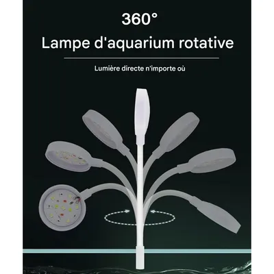 ZooVenture Lumière LED USB pour mini aquarium