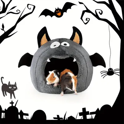 IntiMeg Maison pour cochon d'Inde - Style d'Halloween