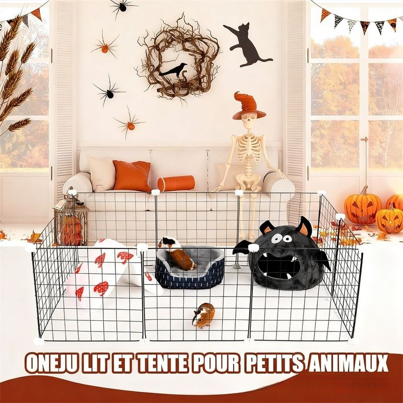 IntiMeg Maison pour cochon d'Inde - Style d'Halloween