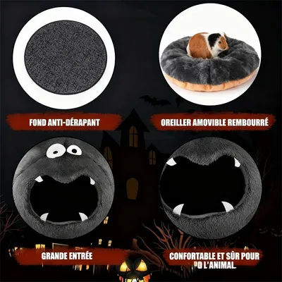 IntiMeg Maison pour cochon d'Inde - Style d'Halloween