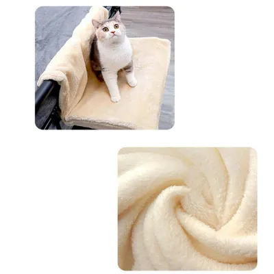 IntiMeg Hamac de radiateur Relax pour chat,Beige