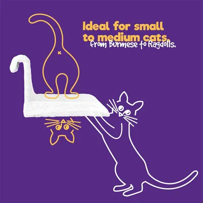 IntiMeg Hamac de radiateur pour chat,Blanc