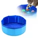 IntiMeg Faltbare Badewanne und Gelatine-Spielzeug für Hunde und Katzen