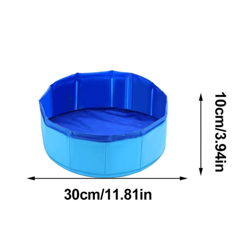 IntiMeg Baignoire pliable et jouets en gélatine pour chien et chat