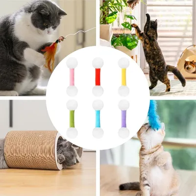 ZooVenture Ensemble de 6 jouets à catnip pour chats