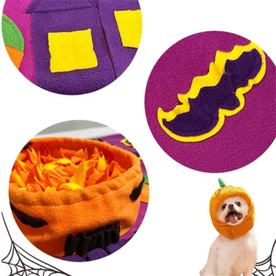 IntiMeg Tapis de Reniflement d'Halloween pour Chien
