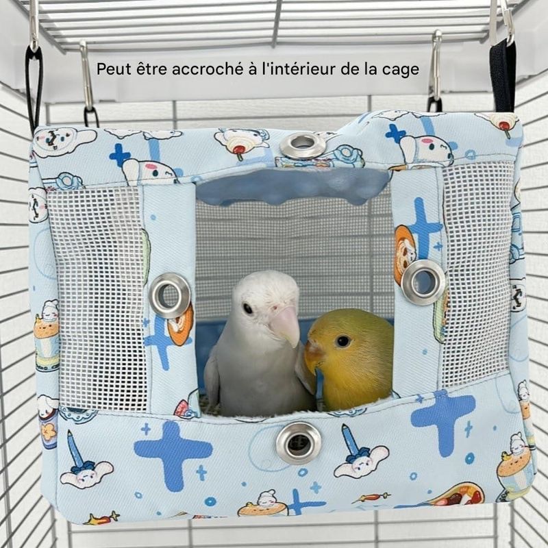 ZooVenture Nid d'oiseau respirant pour perroquets