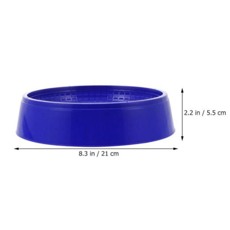 ZooVenture Lot de 8 bols plastiques réutilisables pour pigeons