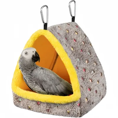 ZooVenture Nid d'oiseau chaud et lit confortable pour perroquets et aras