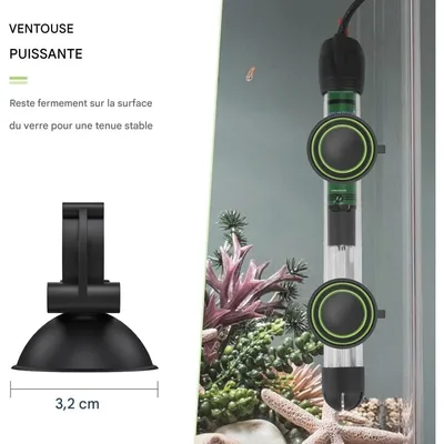 ZooVenture Lot de 12 ventouses de fixation pour chauffage d'aquarium