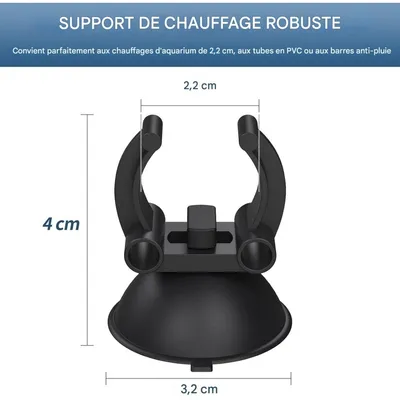 ZooVenture Lot de 12 ventouses de fixation pour chauffage d'aquarium