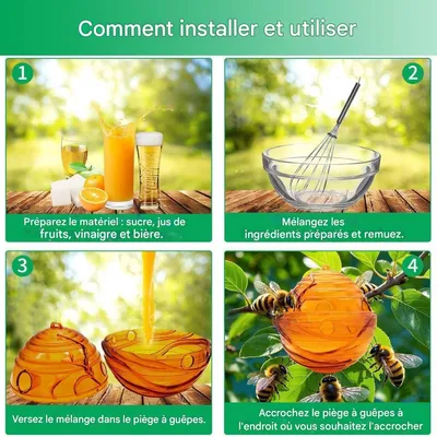 ZooVenture Pièges à guêpes pour extérieur ZooVenture Pièges à guêpes pour extérieur