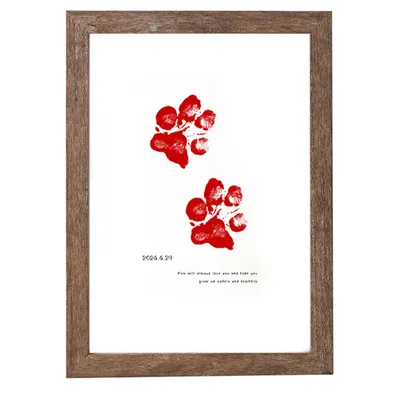 IntiMeg Ensemble pour empreintes de pattes de chien