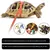 ZooVenture Harnais en cuir pour petite tortue
