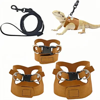 ZooVenture Ensemble harnais et laisse pour petits animaux ZooVenture Ensemble harnais et laisse pour petits animaux