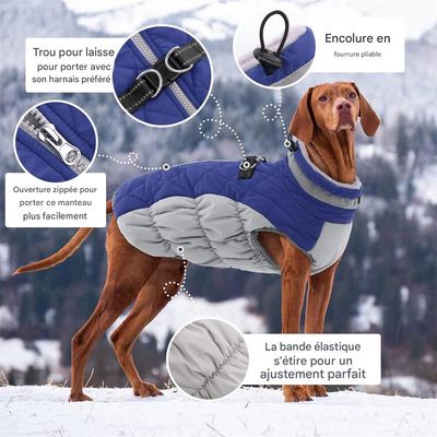 IntiMeg Chaud Manteau protections pour chien