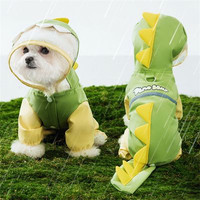 IntiMeg Manteau de pluie pour chien en forme de dinosaure