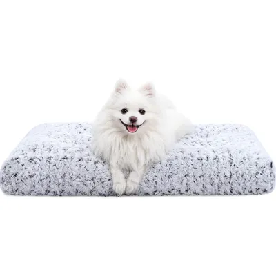 IntiMeg Lit en peluche lavable pour chien et chat