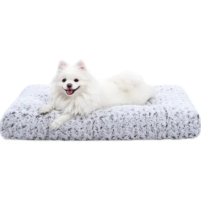 IntiMeg Lit en peluche lavable pour chien et chat