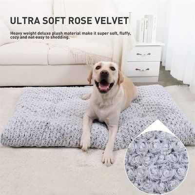 IntiMeg Lit en peluche lavable pour chien et chat