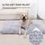 IntiMeg Lit en peluche lavable pour chien et chat