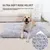 IntiMeg Lit en peluche lavable pour chien et chat
