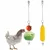 ZooVenture Brochette porte - fruits et mangeoire alimentateur pour Oiseaux