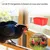 ZooVenture Lot de 10 bols d'alimentation et abreuvoirs pour cage d'oiseaux