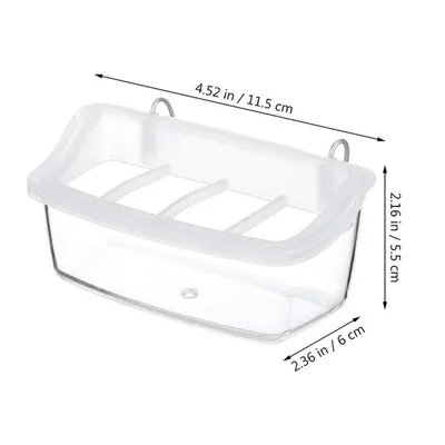 ZooVenture Lot de 2 mangeoires suspendues en plastique pour oiseaux